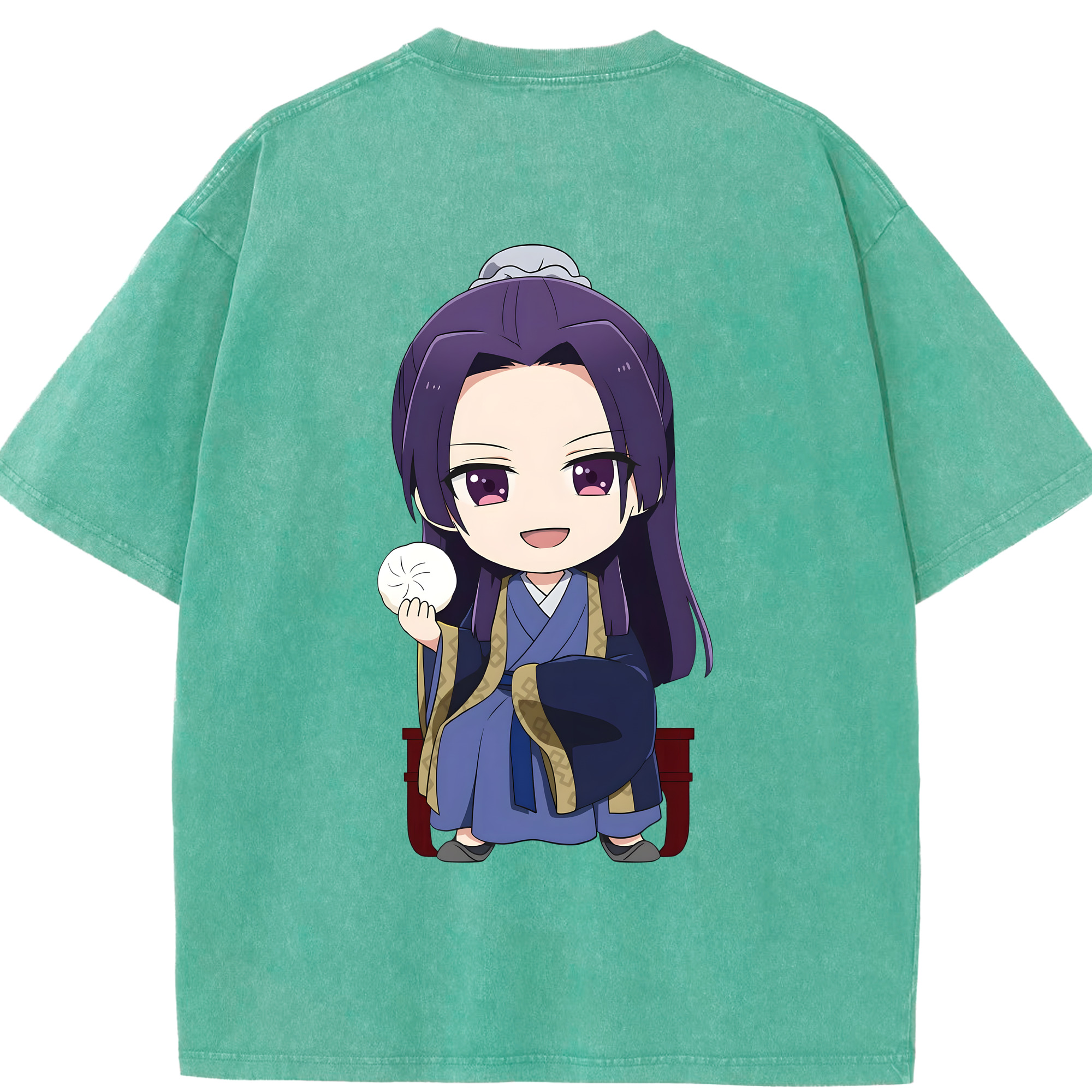 （画像用） 薬屋のひとりごと The Apothecary Diaries 綿100% ヴィンテージ風 半袖Tシャツ（背面プリント）